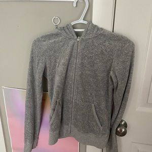 JUICY COUTURE VELVET ZIP UP